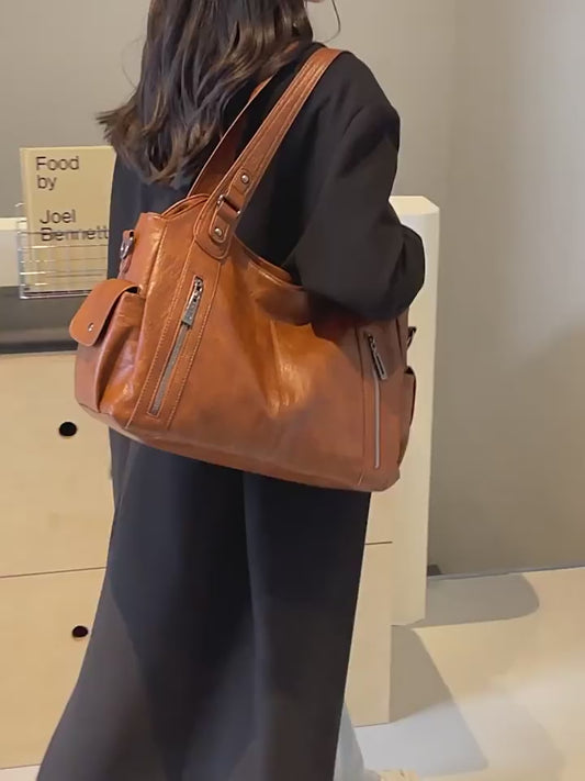 Women's bags, large-capacity tote bags, shoulder bags, commuting tote bags for work